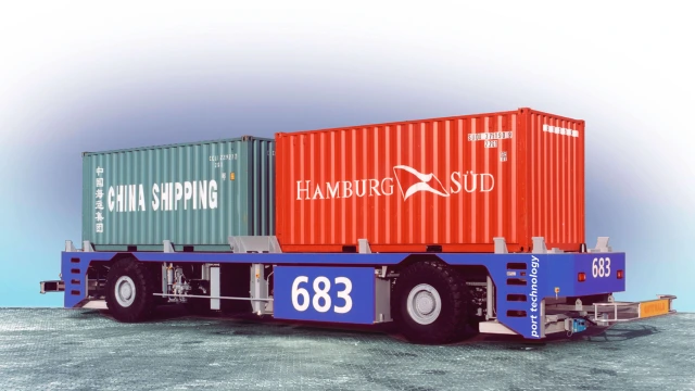 Transportador de contenedores sin conductor CT60