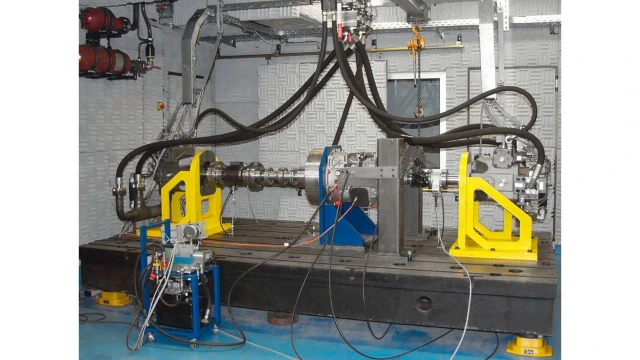Banco de pruebas de carga torsional RWTH Aachen