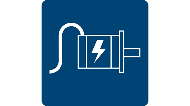 Controlled via a servo synchronous motor