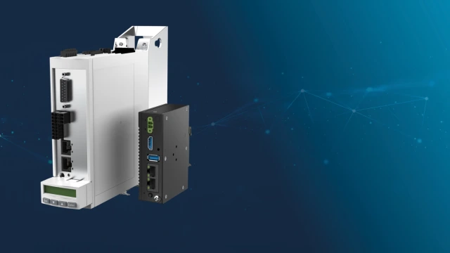 Servo drive με βιομηχανικό Η/Υ και σύνδεση δικτύου