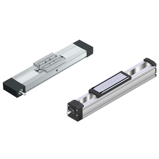 A Mini Linear Guide by Rexroth with a length of 131 MM 