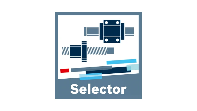 Selector for linear guides