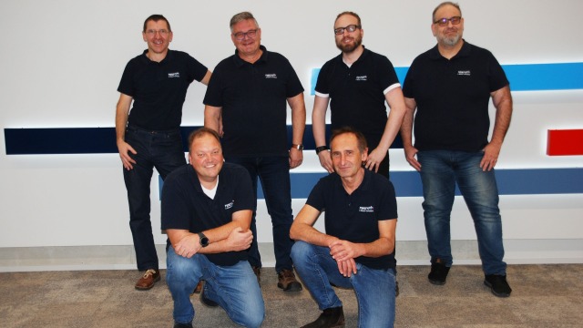 Il team di istruttori Bosch Rexroth per idraulica mobile ed elettronica mobile