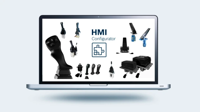 Online configurator for off-highway HMI solutions