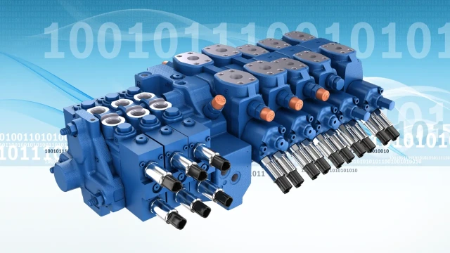 Rexroth Steuerblock RS Large mit Ventiltreiber eOC BODAS Valve Control