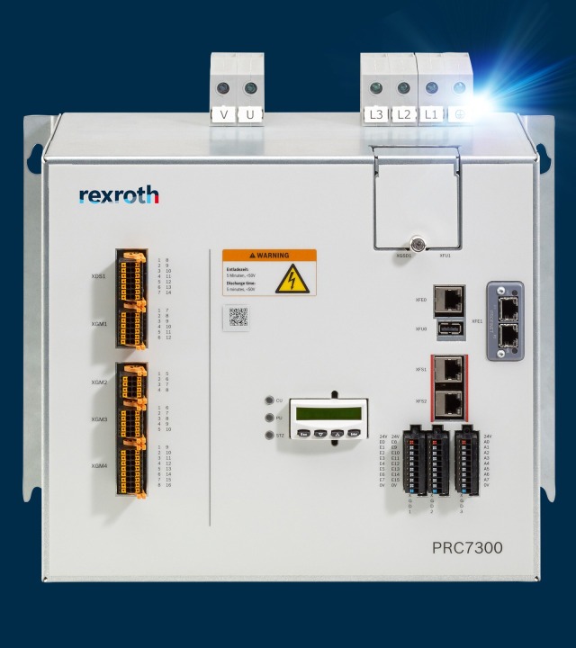 Rexroths svejsestyreenhed PRC7000 for høj svejsekvalitet, der kan genskabes