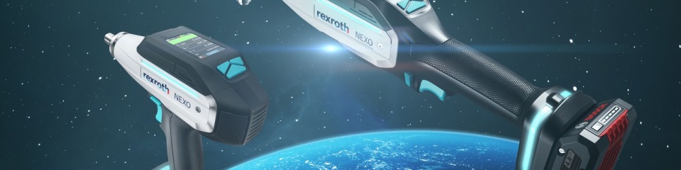 Bosch Rexroth améliore les standards du serrage industriel avec l'OPEX et la visseuse à batterie NEXO