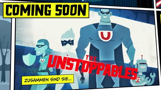 Comic-Ausschnitt der Unstoppables