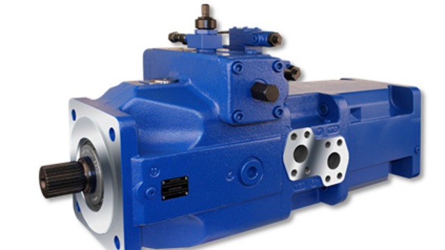 The integrated double pump A20VFO260 from Rexroth