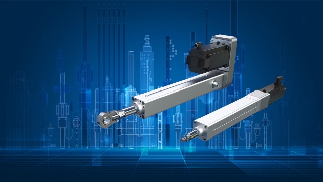 Electromechanical cylinders: Compact power, more freedom and less maintenance