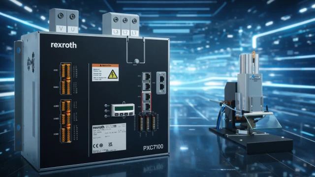 The image shows a control module.