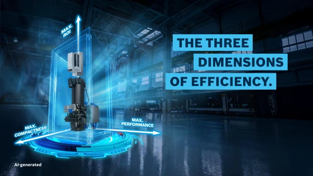 Servo-hydraulic systems increase efficiency in three dimensions: performance, compactness, and productivity. With the modular CytroCore portfolio of matching catalog components, software modules, and services, numerous applications can also be realized faster and more economically—while maintaining or even improving performance.