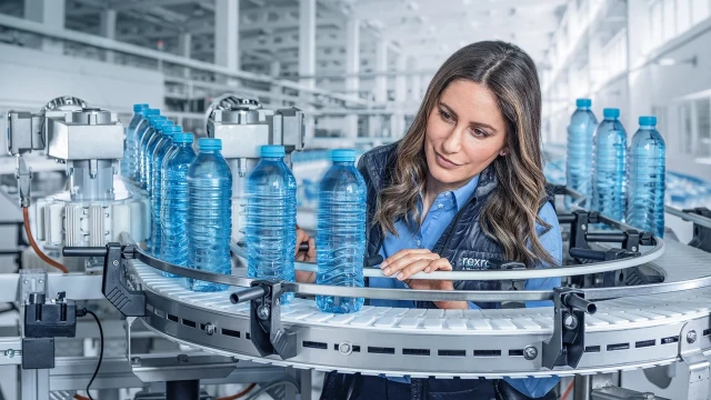 Η εικόνα δείχνει ένα σύστημα μεταφορέα VarioFlow plus.