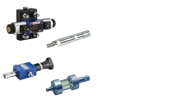 Illustration of the Hydraulix 204 equipment set for the Hydraulix 200/300 workstation for the learning topic On/off hydraulics – Troubleshooting, electrical operation